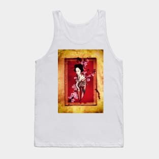 Japanese Geisha Tank Top